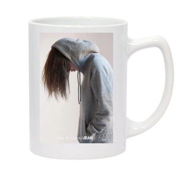 Emily Ratajkowski 14oz White Statesman Mug