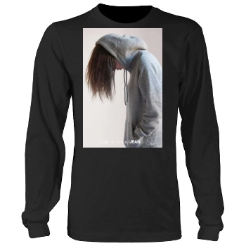 Emily Ratajkowski Men's Heavy Long Sleeve TShirt