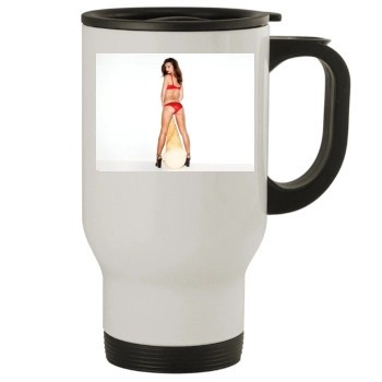 Emily Ratajkowski Stainless Steel Travel Mug