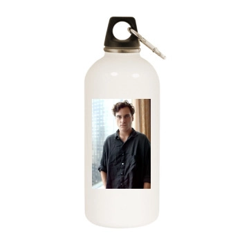 Joaquin Phoenix White Water Bottle With Carabiner