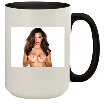 Emily Ratajkowski 15oz Colored Inner & Handle Mug