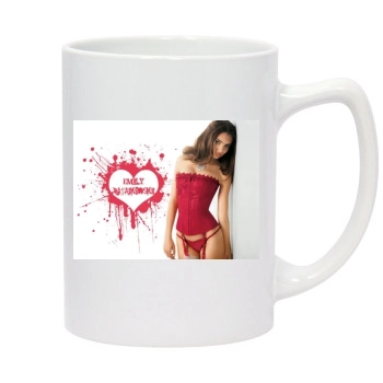 Emily Ratajkowski 14oz White Statesman Mug