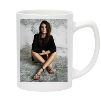 Emily Ratajkowski 14oz White Statesman Mug