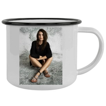 Emily Ratajkowski Camping Mug