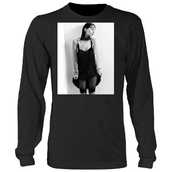 Emily Ratajkowski Men's Heavy Long Sleeve TShirt