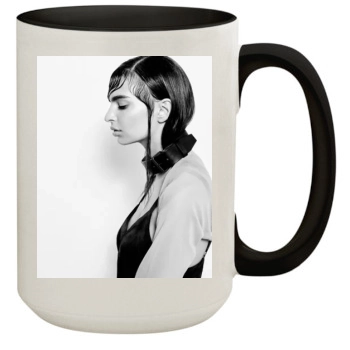 Emily Ratajkowski 15oz Colored Inner & Handle Mug