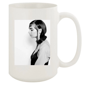 Emily Ratajkowski 15oz White Mug