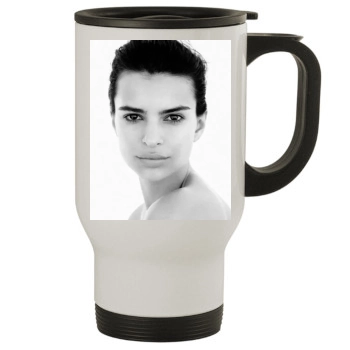 Emily Ratajkowski Stainless Steel Travel Mug