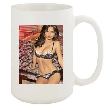 Emily Ratajkowski 15oz White Mug