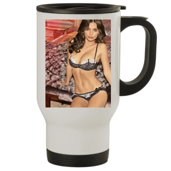 Emily Ratajkowski Stainless Steel Travel Mug