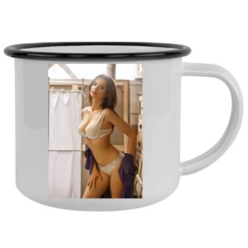 Emily Ratajkowski Camping Mug