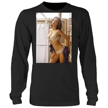 Emily Ratajkowski Men's Heavy Long Sleeve TShirt