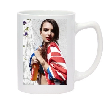 Emily Ratajkowski 14oz White Statesman Mug