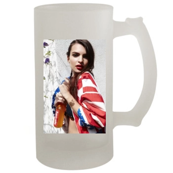 Emily Ratajkowski 16oz Frosted Beer Stein