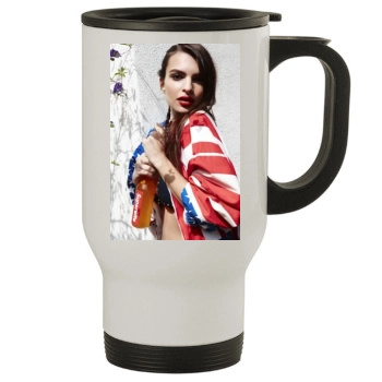 Emily Ratajkowski Stainless Steel Travel Mug