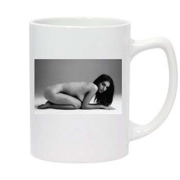 Emily Ratajkowski 14oz White Statesman Mug