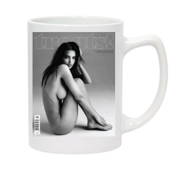 Emily Ratajkowski 14oz White Statesman Mug