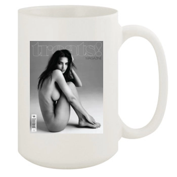 Emily Ratajkowski 15oz White Mug