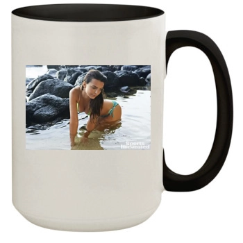 Emily Ratajkowski 15oz Colored Inner & Handle Mug