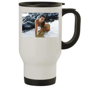 Emily Ratajkowski Stainless Steel Travel Mug