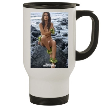 Emily Ratajkowski Stainless Steel Travel Mug