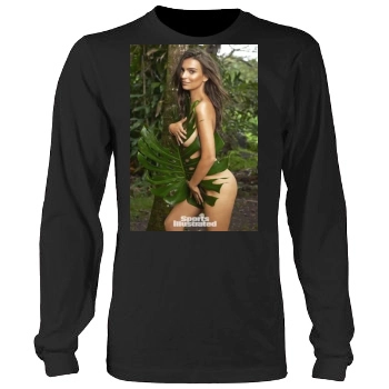 Emily Ratajkowski Men's Heavy Long Sleeve TShirt