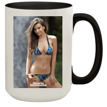 Emily Ratajkowski 15oz Colored Inner & Handle Mug