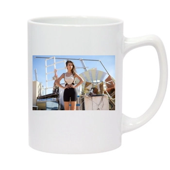 Emily Ratajkowski 14oz White Statesman Mug