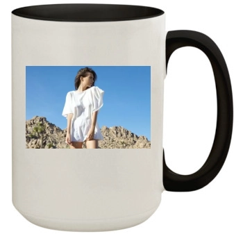 Emily Ratajkowski 15oz Colored Inner & Handle Mug