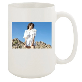 Emily Ratajkowski 15oz White Mug