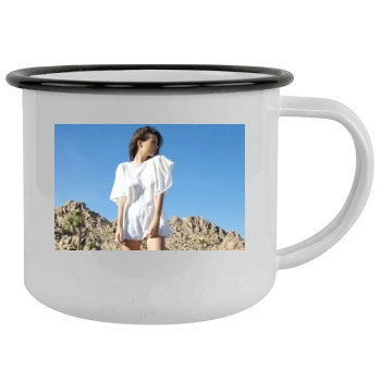 Emily Ratajkowski Camping Mug