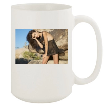 Emily Ratajkowski 15oz White Mug