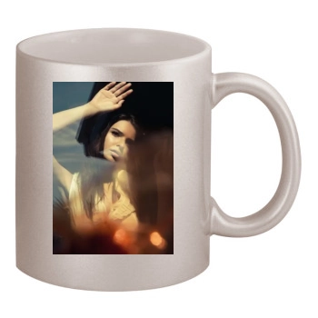 Emily Ratajkowski 11oz Metallic Silver Mug