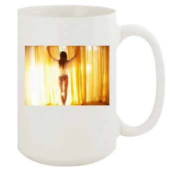 Emily Ratajkowski 15oz White Mug