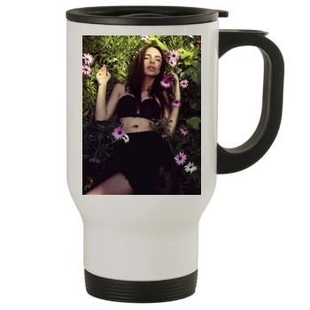 Emily Ratajkowski Stainless Steel Travel Mug