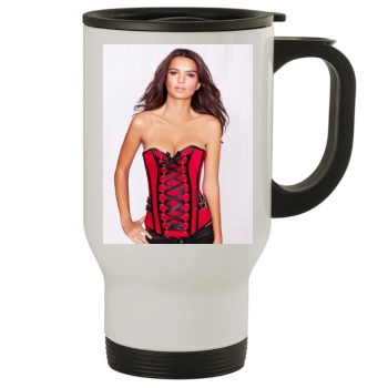 Emily Ratajkowski Stainless Steel Travel Mug