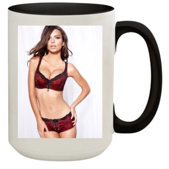 Emily Ratajkowski 15oz Colored Inner & Handle Mug