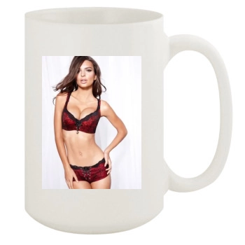 Emily Ratajkowski 15oz White Mug