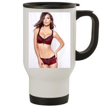 Emily Ratajkowski Stainless Steel Travel Mug