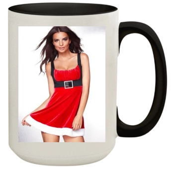 Emily Ratajkowski 15oz Colored Inner & Handle Mug