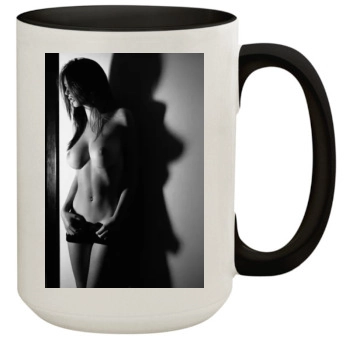 Emily Ratajkowski 15oz Colored Inner & Handle Mug