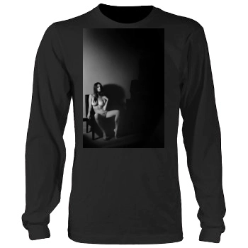 Emily Ratajkowski Men's Heavy Long Sleeve TShirt