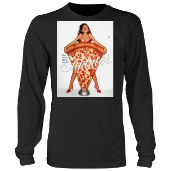 Emily Ratajkowski Men's Heavy Long Sleeve TShirt