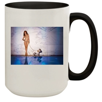 Emily Ratajkowski 15oz Colored Inner & Handle Mug