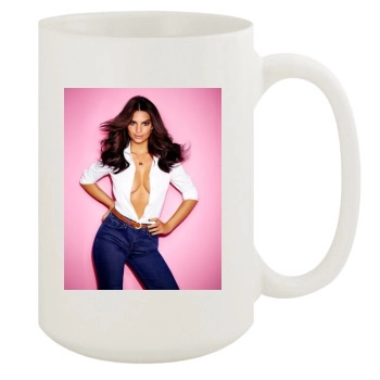 Emily Ratajkowski 15oz White Mug