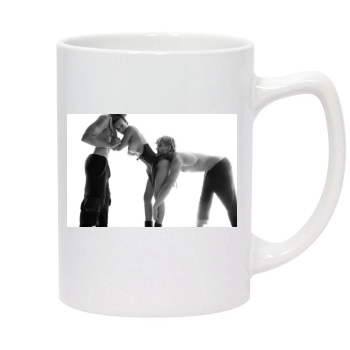 Emily Ratajkowski 14oz White Statesman Mug