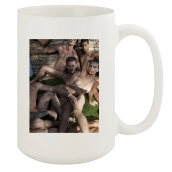 Emily Ratajkowski 15oz White Mug