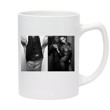 Emily Ratajkowski 14oz White Statesman Mug