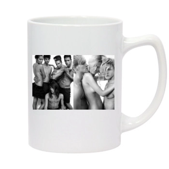 Emily Ratajkowski 14oz White Statesman Mug