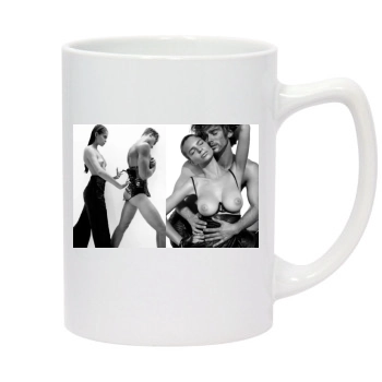 Emily Ratajkowski 14oz White Statesman Mug